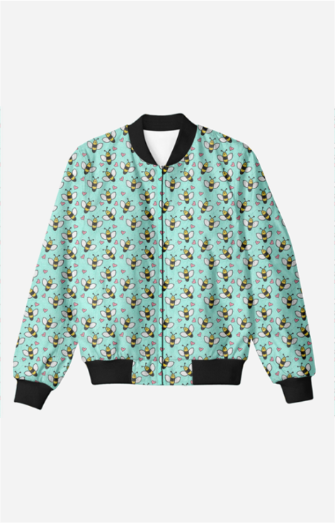 Bomber Jacket (Men) - Bee My Honey