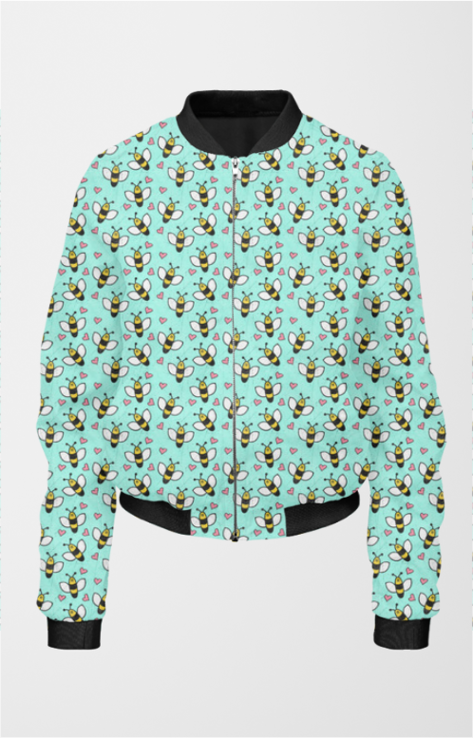 Bomber Jacket (Women) - Bee My Honey