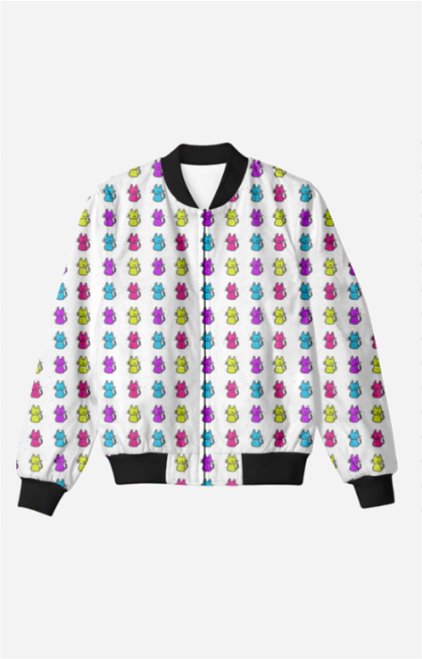 Bomber Jacket (Men) - Cats In Colour