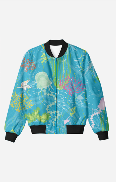 Bomber Jacket (Men) - Stunning Sealife