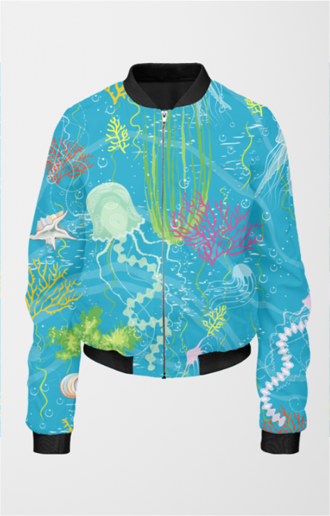 Bomber Jacket (Women) - Stunning Sealife