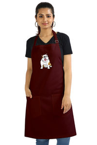 Wringkly Sprinkly Bulldog Apron (6 Colours)