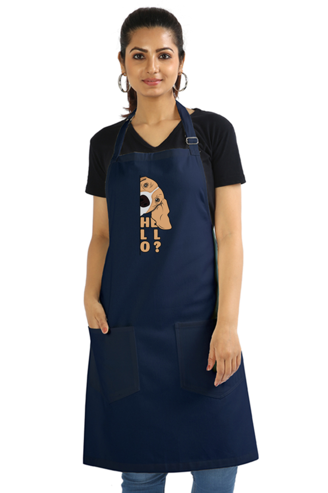 Basset Hound Hello Apron (6 Colours)