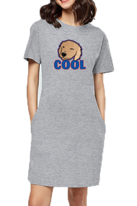 T-shirt Dress With Pockets - Labra-dorable (2 Colours)