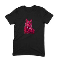 Stepevoli Clothing - Round Neck T-Shirt (Men) - Roar Of The Fuchsia Lion (10 Colours)