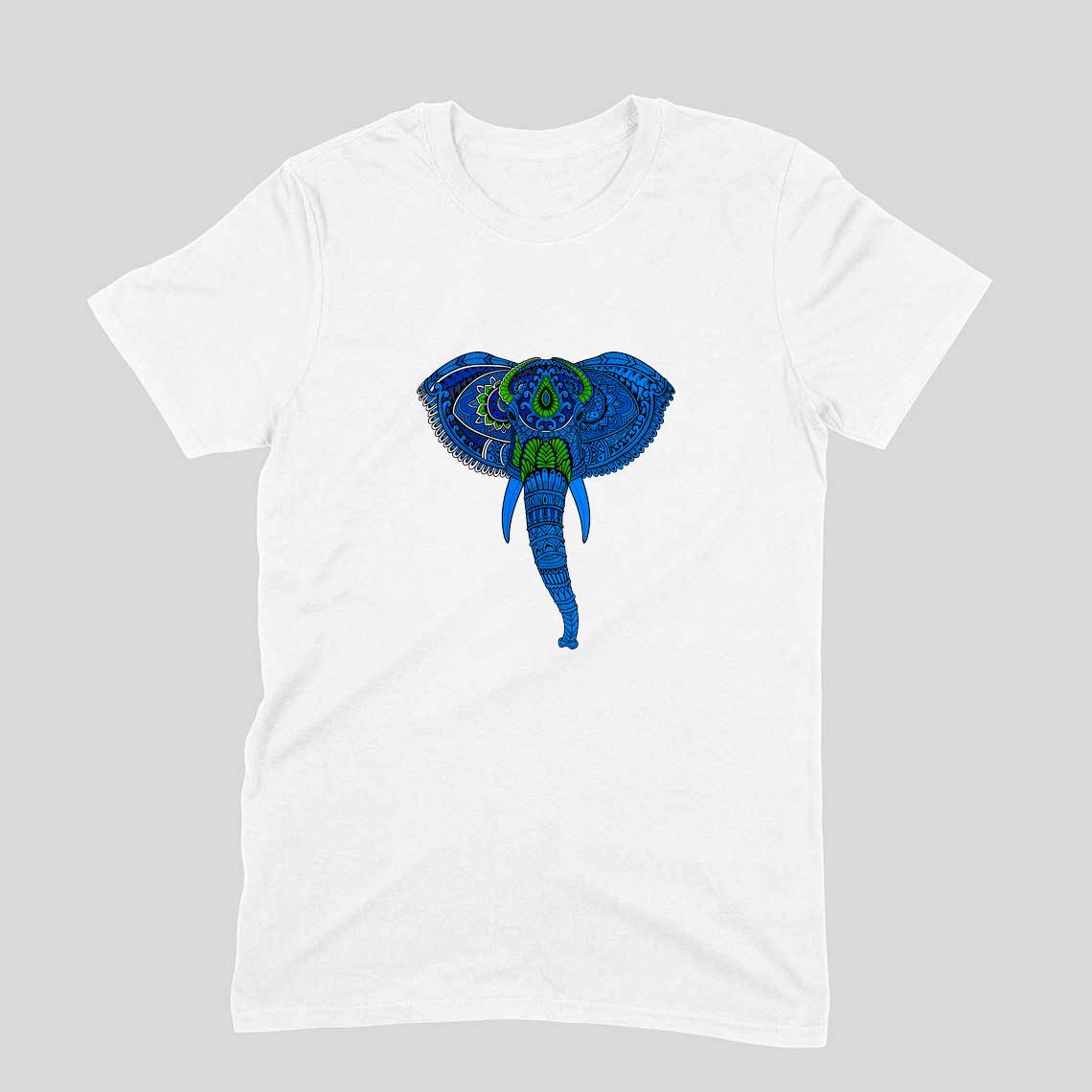 Stepevoli Clothing - Round Neck T-Shirt (Men) - Elephantastic (8 Colours)