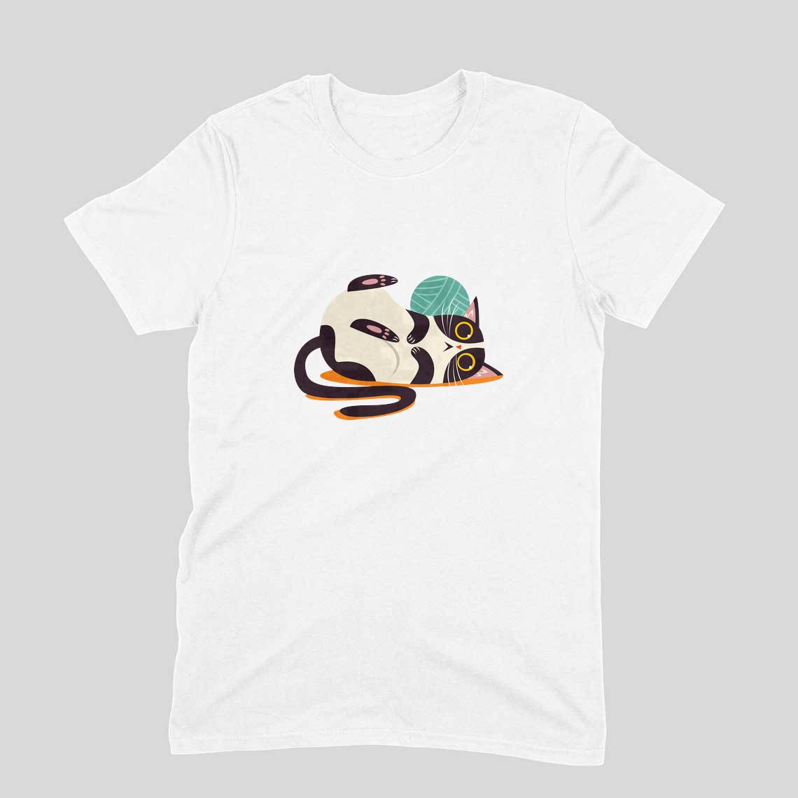 Stepevoli Clothing - Round Neck T-Shirt (Men) - Clawful Nap (11 Colours)