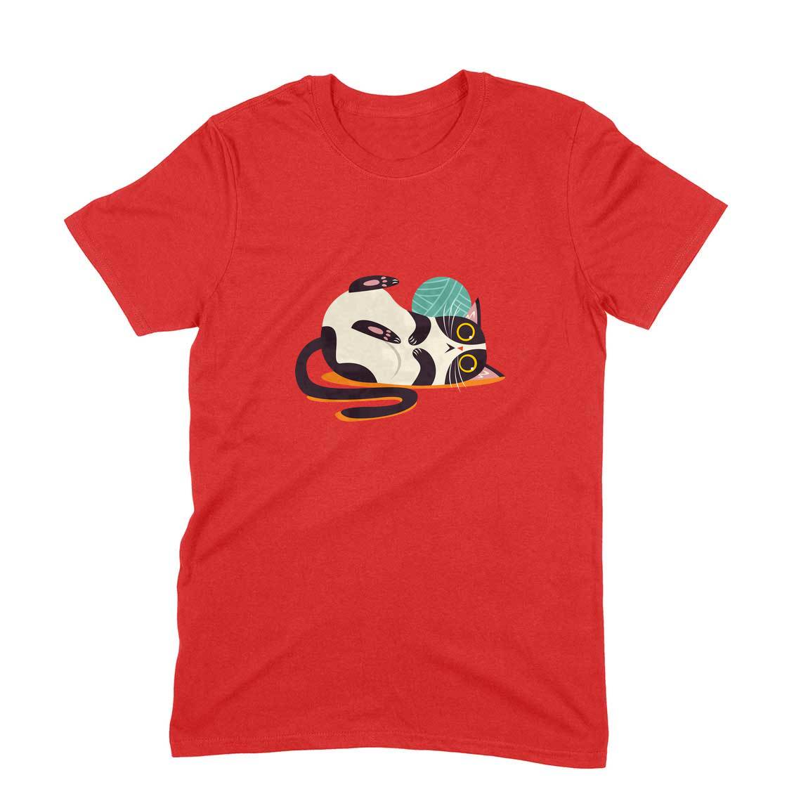 Stepevoli Clothing - Round Neck T-Shirt (Men) - Clawful Nap (11 Colours)