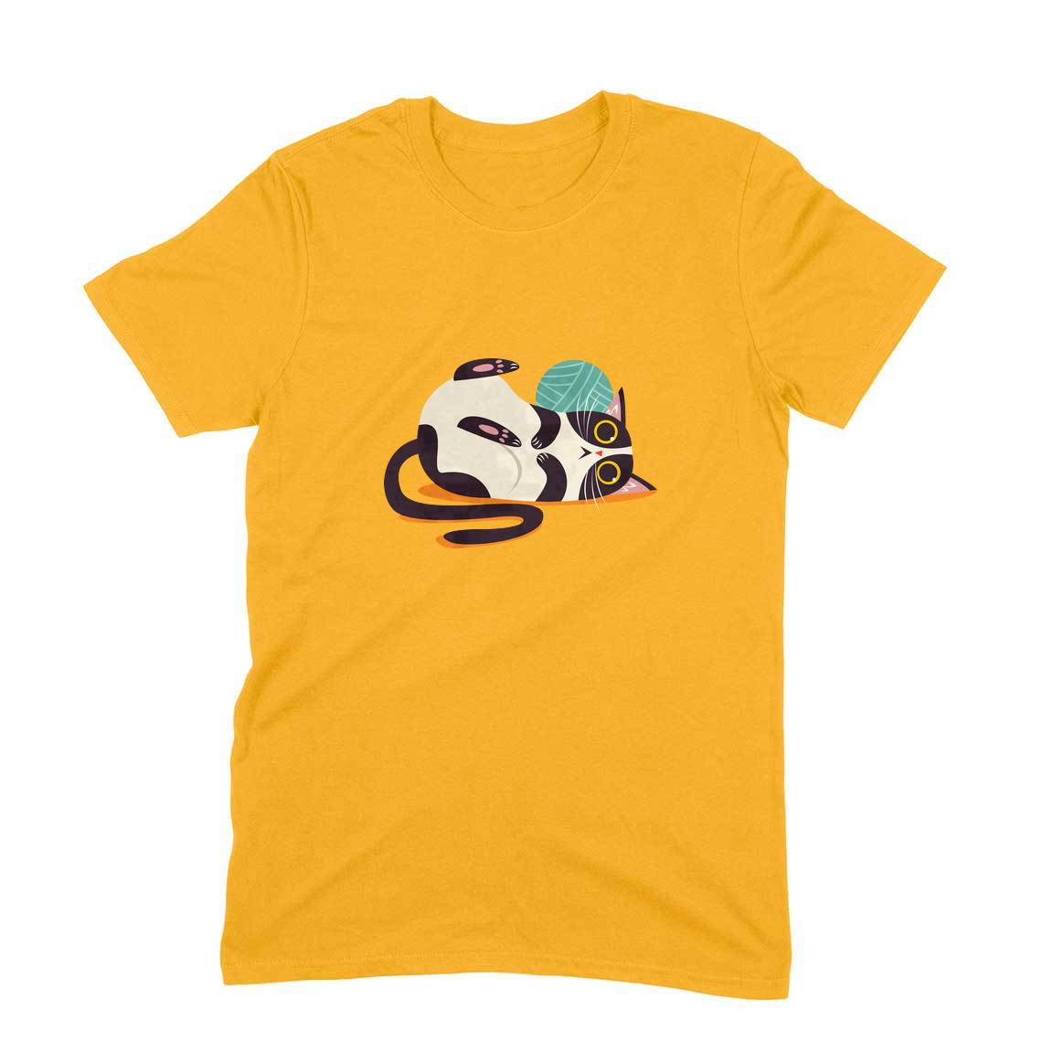 Stepevoli Clothing - Round Neck T-Shirt (Men) - Clawful Nap (11 Colours)