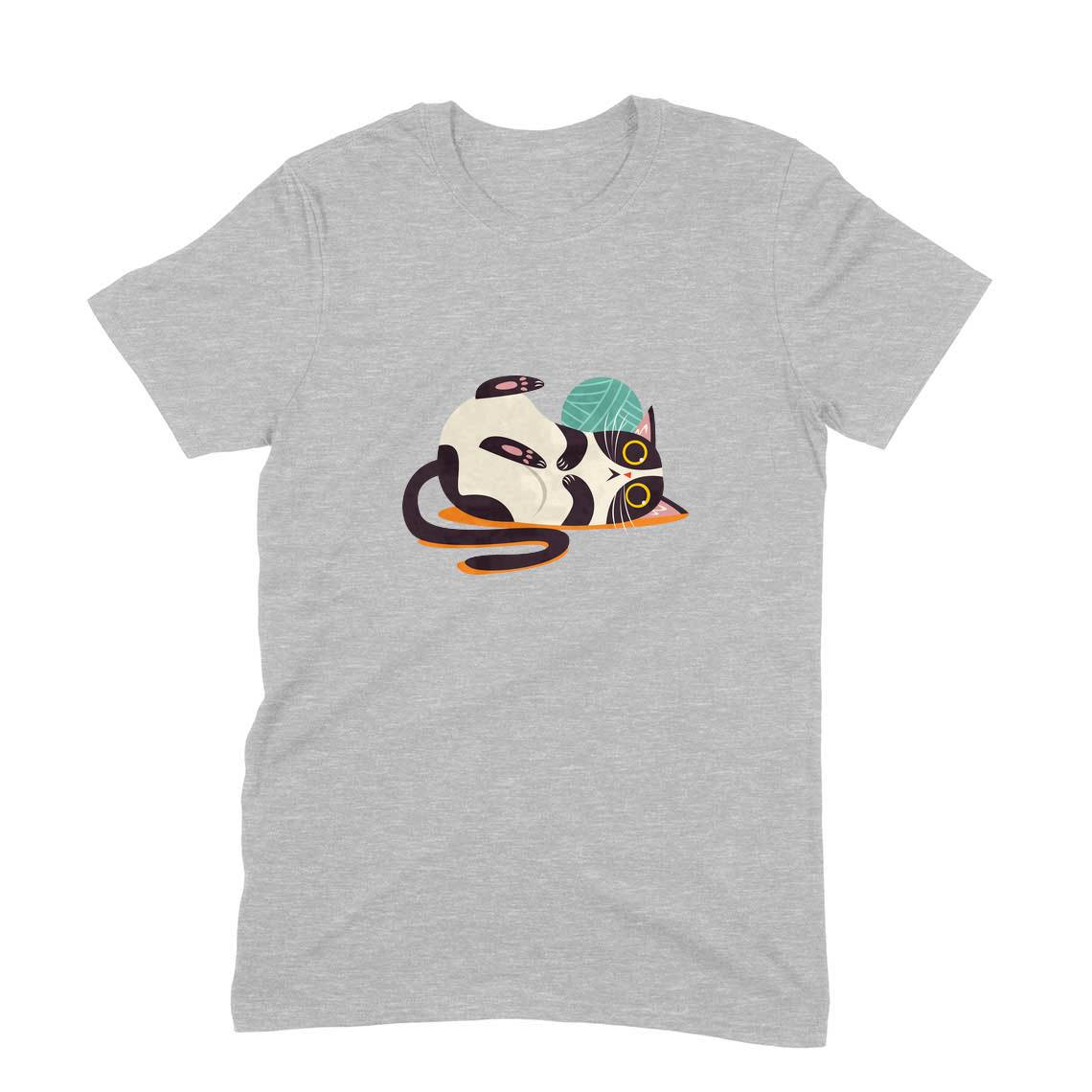 Stepevoli Clothing - Round Neck T-Shirt (Men) - Clawful Nap (11 Colours)