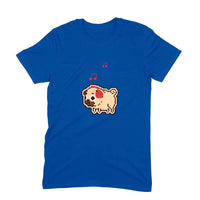 Stepevoli Clothing - Round Neck T-Shirt (Men) - Puggy Baby (10 Colours)
