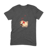 Stepevoli Clothing - Round Neck T-Shirt (Men) - Puggy Baby (10 Colours)