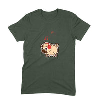 Stepevoli Clothing - Round Neck T-Shirt (Men) - Puggy Baby (10 Colours)
