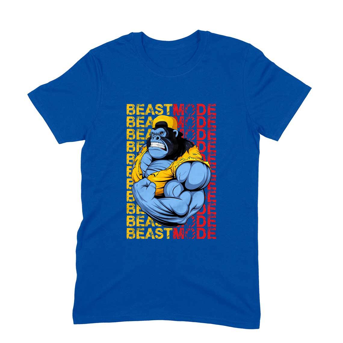 Stepevoli Clothing - Round Neck T-Shirt (Men) - Beast Mode (9 Colours)