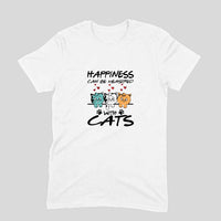 Stepevoli Clothing - Round Neck T-Shirt (Men) - Feline Happy (6 Colours)