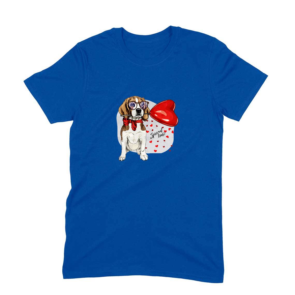 Stepevoli Clothing - Round Neck T-Shirt (Men) - Beagle Furever Love (11 Colours)