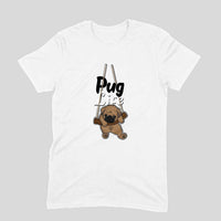 Stepevoli Clothing - Round Neck T-Shirt (Men) - Pug Life (10 Colours)