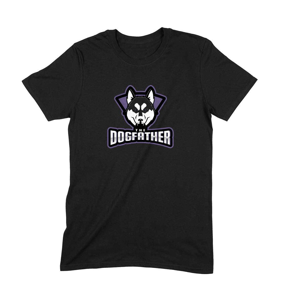 Stepevoli Clothing - Round Neck T-Shirt (Men) - The Dogfather Husky (11 Colours)
