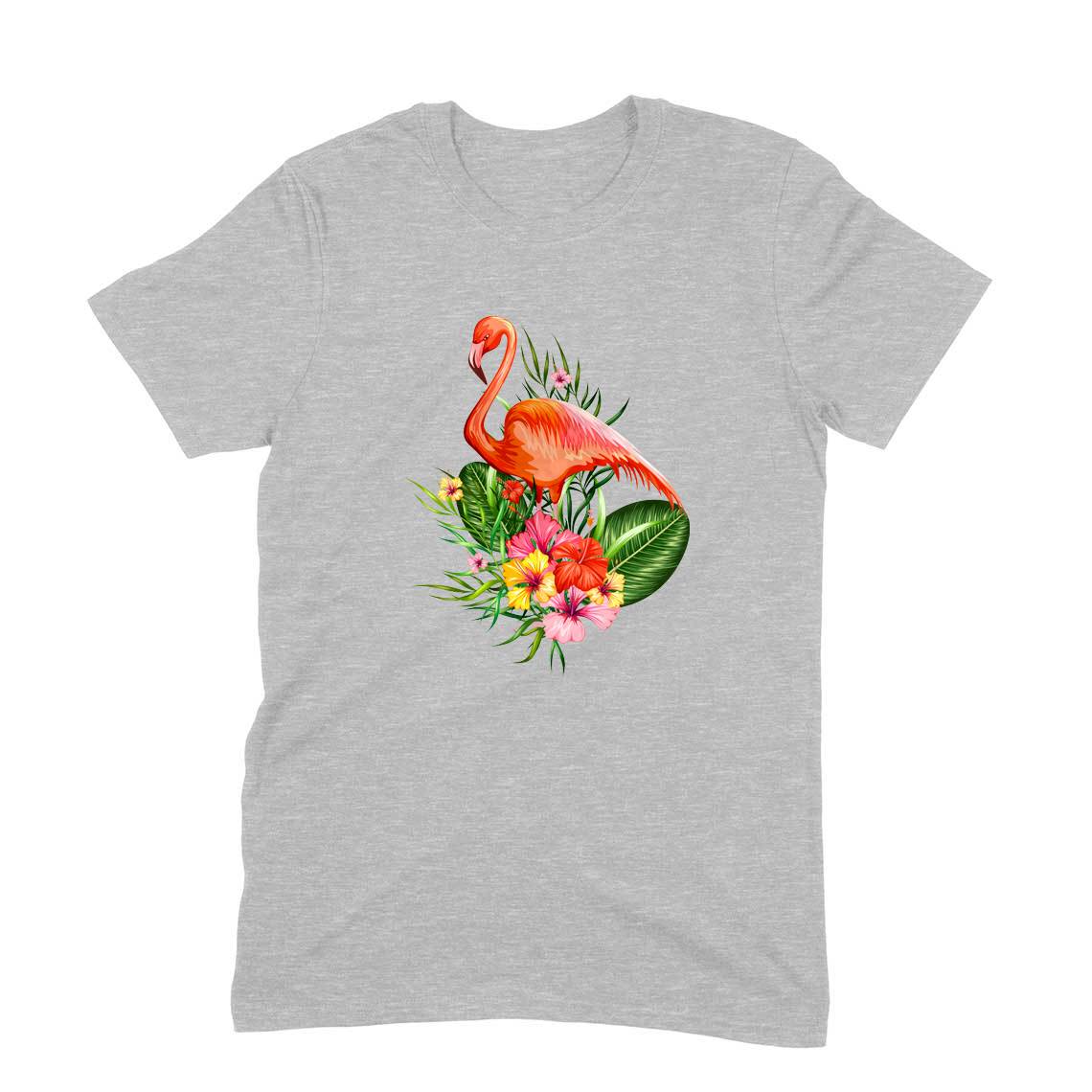 Stepevoli Clothing - Round Neck T-Shirt (Men) - Fashionable Flamingo (11 Colours)