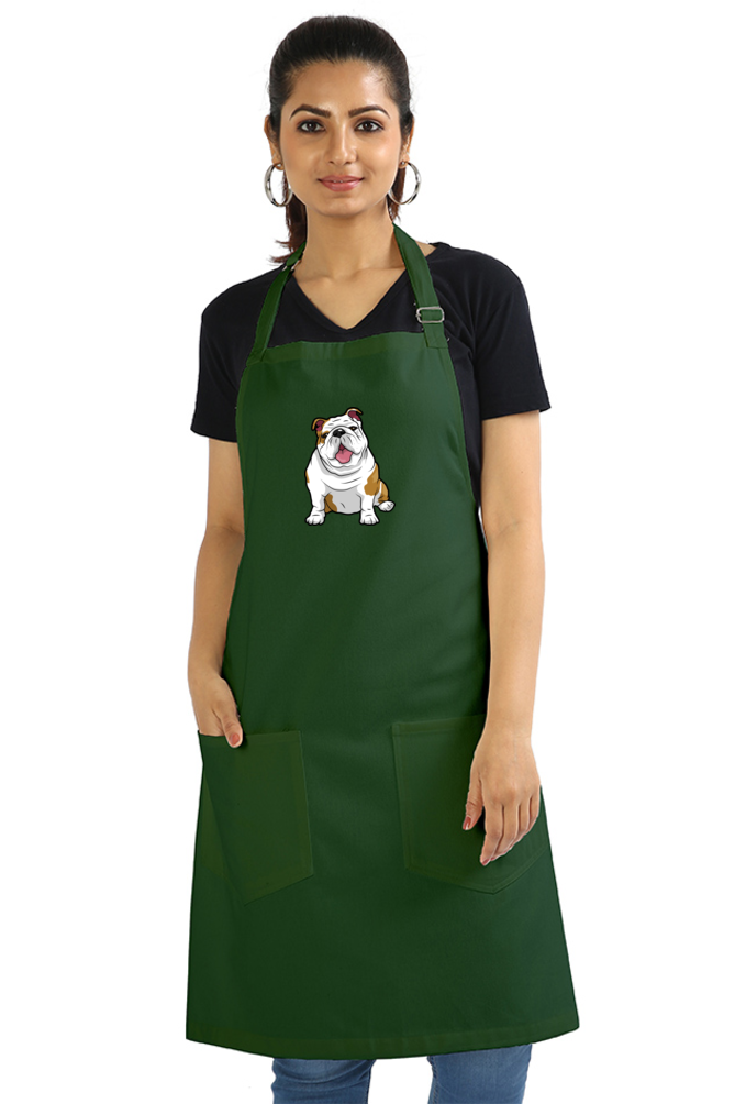 Wringkly Sprinkly Bulldog Apron (6 Colours)