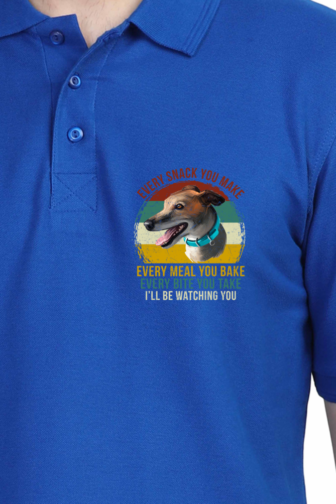 Polo Neck T-Shirt (Men) - Sneaky Eyes (3 Colours)