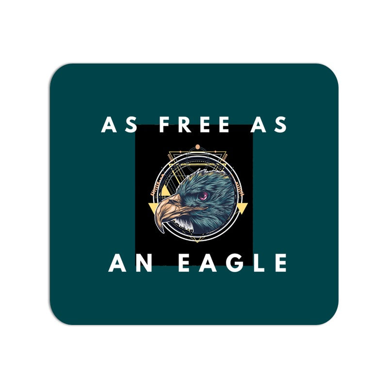 Stepevoli Mouse Pads - As Free As An Eagle Mouse Pad