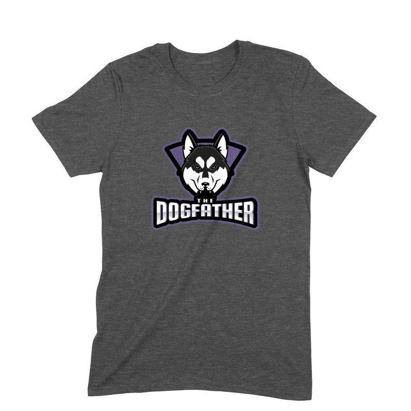 Stepevoli Clothing - Round Neck T-Shirt (Men) - The Dogfather Husky (11 Colours)