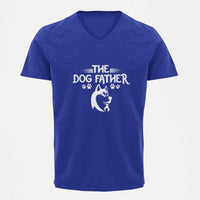 Stepevoli Clothing - V Neck T-Shirt (Men) - Classy Dogfather (3 Colours)