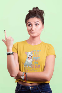 Stepevoli Clothing - Crop Top (Women) - Pitbull Glitter (11 Colours)