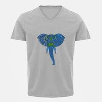 Stepevoli Clothing - V Neck T-Shirt (Men) - Elephantastic (3 Colours)