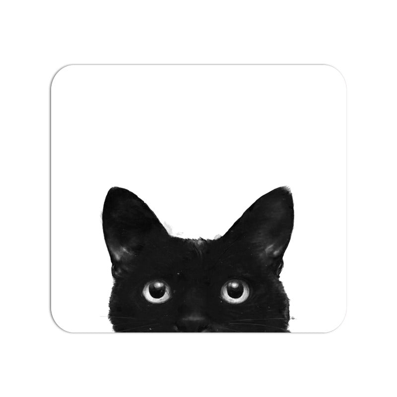 Stepevoli Mouse Pads - Everlasting Black Mouse Pad