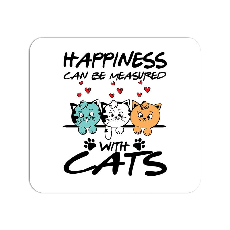 Stepevoli Mouse Pads - Feline Happy Mouse Pad