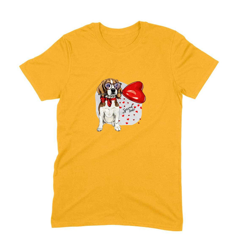 Stepevoli Clothing - Round Neck T-Shirt (Men) - Beagle Furever Love (11 Colours)