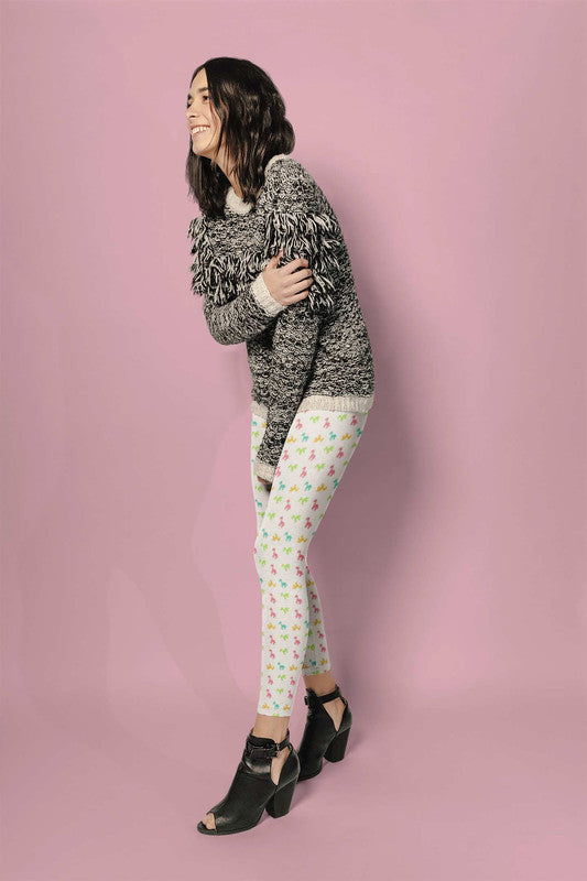 Stepevoli Clothing - Leggings (Women) - Dino Be Mine-O
