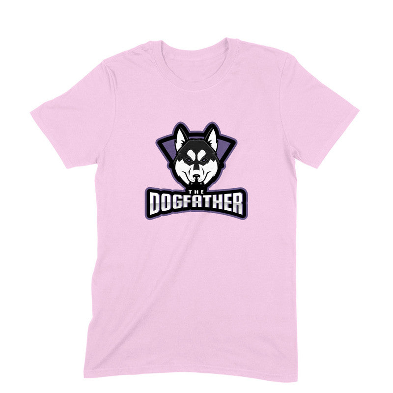 Stepevoli Clothing - Round Neck T-Shirt (Men) - The Dogfather Husky (11 Colours)