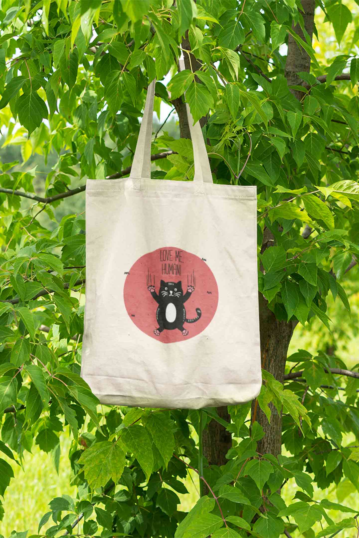 Stepevoli Tote Bags - Love Me, Human Tote Bag