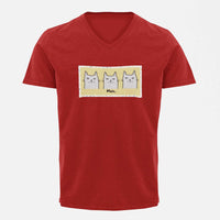 Stepevoli Clothing - V Neck T-Shirt (Men) - Meh Mondays (5 Colours)