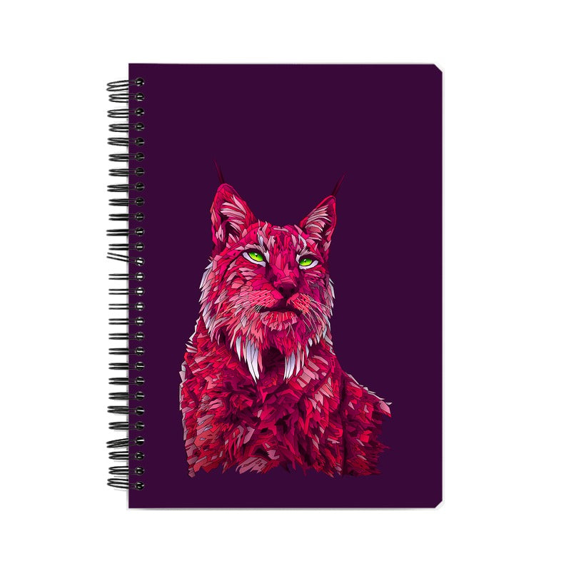 Stepevoli Notebooks - Roar Of The Fuchsia Lion Notebook