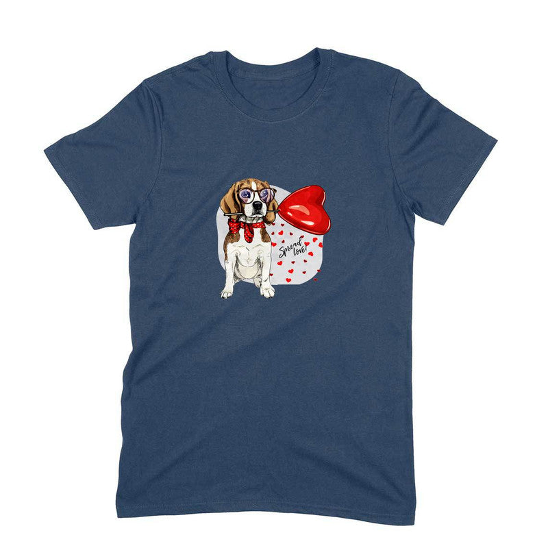 Stepevoli Clothing - Round Neck T-Shirt (Men) - Beagle Furever Love (11 Colours)