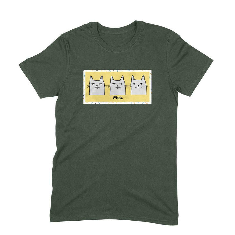 Stepevoli Clothing - Round Neck T-Shirt (Men) - Meh Mondays (11 Colours)