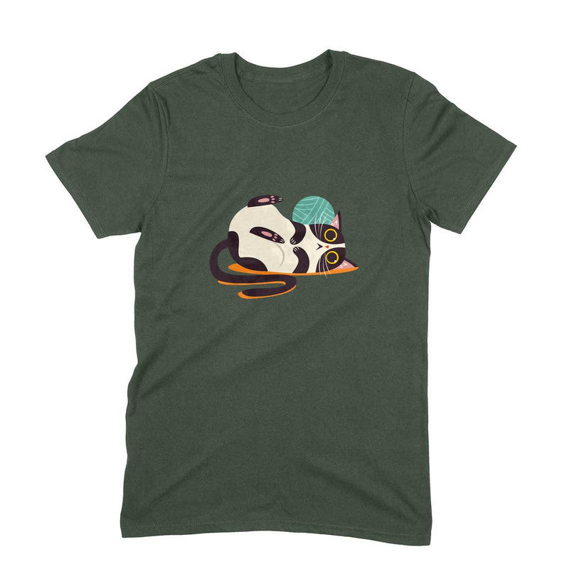 Stepevoli Clothing - Round Neck T-Shirt (Men) - Clawful Nap (11 Colours)