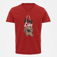 Stepevoli Clothing - V Neck T-Shirt (Men) - Pug Life (3 Colours)