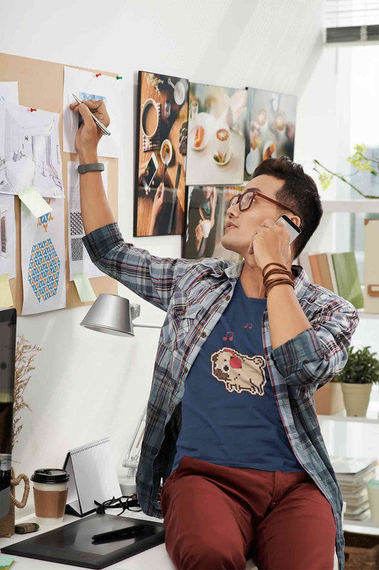 Stepevoli Clothing - V Neck T-Shirt (Men) - Puggy Baby (4 Colours)