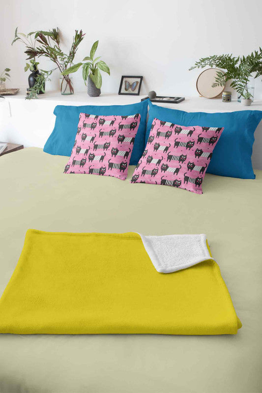 Stepevoli Cushion Covers - Rosie Posie Kitty Cushion Cover