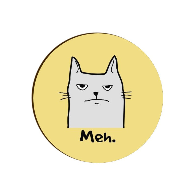 Stepevoli Coasters - Meh Mondays Round Coaster