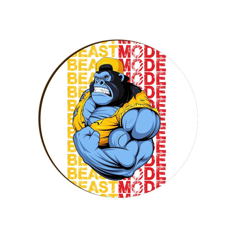 Stepevoli Coasters - Beast Mode Round Coaster