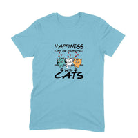 Stepevoli Clothing - Round Neck T-Shirt (Men) - Feline Happy (6 Colours)