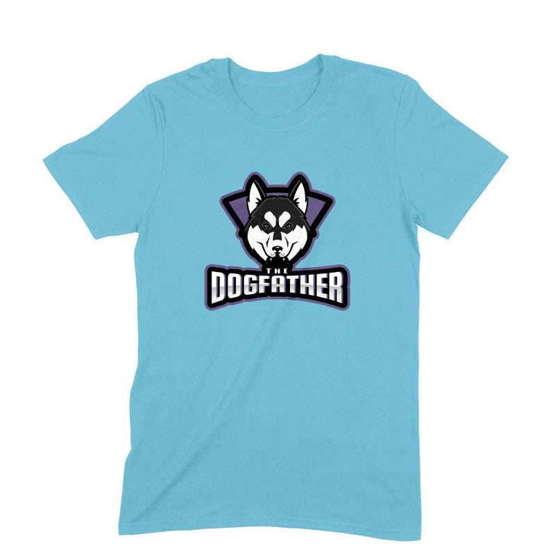 Stepevoli Clothing - Round Neck T-Shirt (Men) - The Dogfather Husky (11 Colours)