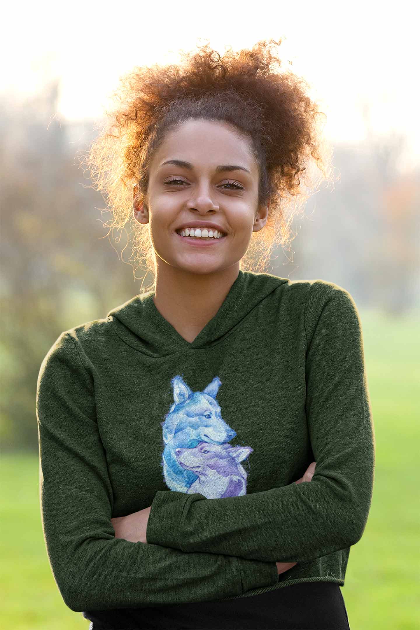 Stepevoli Clothing - Crop Hoodie (Women) - Snugglebugs (6 Colours)