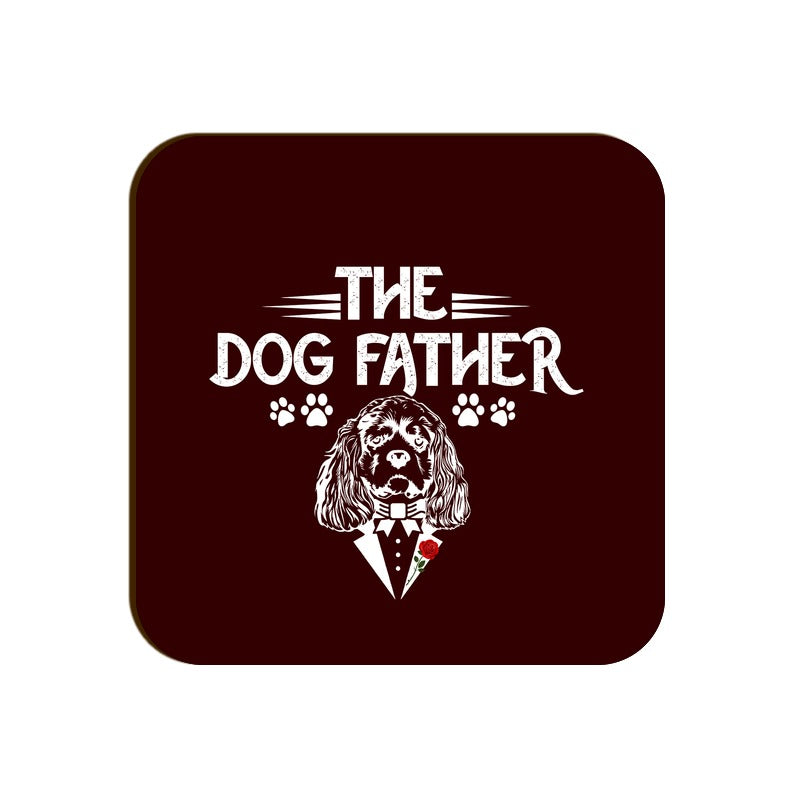 Stepevoli Coasters - The Dogfather Square Coaster